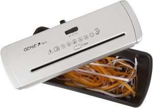 Genie 106 S niszczarka Rozdrabnianie taśmowe 72 dB 22 cm Czarny, Srebrny 3