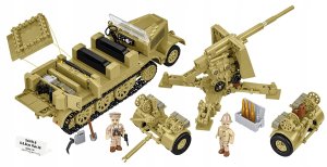 COBI HC WWII SD.KFZ.8 Towing8,8cm Flak36 975k 3143 4