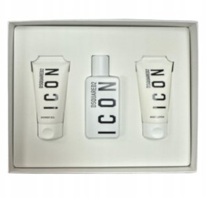 Set Dsquared 2: Icon, Eau De Parfum, For Women, 50 ml + Icon, Shower Gel, All Skin Types, 50 ml + Icon, Moisturizing, Body Lotion, 50 ml For Women 3