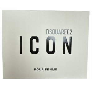 Set Dsquared 2: Icon, Eau De Parfum, For Women, 50 ml + Icon, Shower Gel, All Skin Types, 50 ml + Icon, Moisturizing, Body Lotion, 50 ml For Women 4