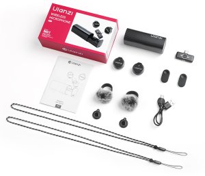 Mikrofon Ulanzi A21 USB-C - 2 szt. czarne (A053) 8