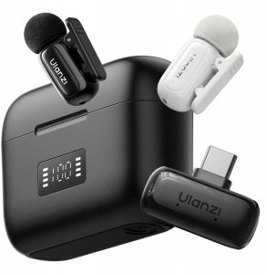 Mikrofon Ulanzi A200 2 szt. czarno-białe (A048) 8