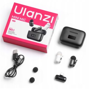 Mikrofon Ulanzi A200 2 szt. czarno-białe (A048) 4