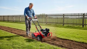 Glebogryzarka Lehmann HG 1 GLEBOGRYZARKA SPALINOWA KULTYWATOR LEHMANN BOAR 45 CM MOCNA POTĘŻNA LONCIN 11