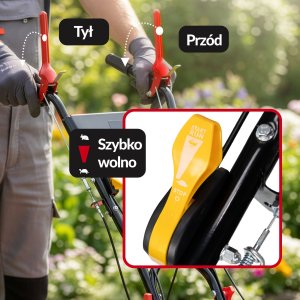 Glebogryzarka Lehmann HG 1 GLEBOGRYZARKA SPALINOWA KULTYWATOR LEHMANN BOAR 45 CM MOCNA POTĘŻNA LONCIN 2