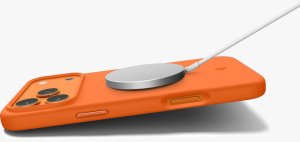 Spigen SPIGEN SILICONE FIT MAG MAGSAFE IPHONE 17 PRO MAX COSMIC ORANGE 4