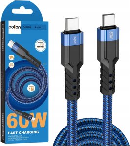 Przewód USB-C - USB-C 3A 1M  PLN_SC001 8