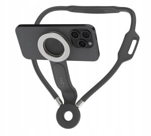 Fixed Uchwyt na telefon na szyję FIXED Creator Neck Phone Holder z obsługą MagSafe, szary 2