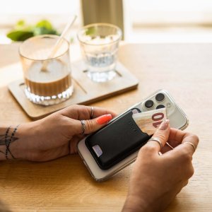 Fixed Portfel MagSafe MagWallet czarny 4