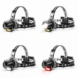 Latarka czołowa Medialove MH3 LED ZOOM 2