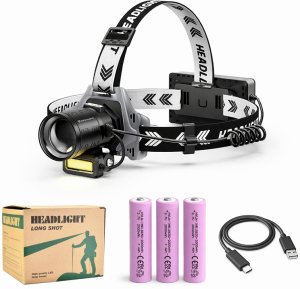 Latarka czołowa Medialove MH3 LED ZOOM 3