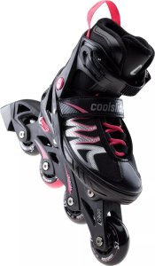 Dziecięce rolki fitness Coolslide RAMEN YG black/fandango pink rozmiar 40-43 2