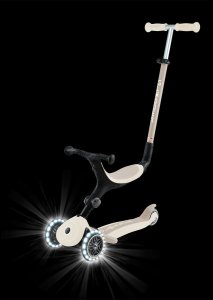 Huśtawka Globber Hulajnoga Z Siedziskiem Goup Active Lights Coconut (745-566) 3