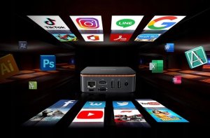 Mini PC Blackview MP20 AMD Ryzen 3 3300U/16GB/SSD 512GB/Win 11 Pro czarny 10