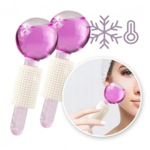ECARLA_Roller kule do masazu twarzy z efektem chłodzenia ROL03 2szt 3