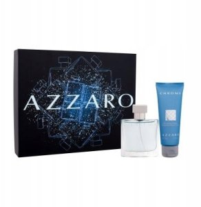 AZZARO Chrome EDT spray 50ml + SHOWER GEL 75ml 2