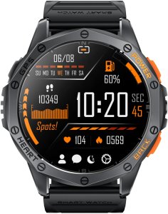 Smartwatch GepardWatches Smartwatch GlacierX Deca Black GX-DC67 3