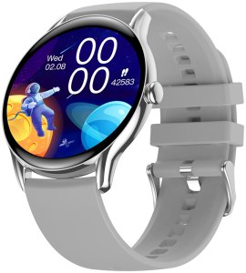 Smartwatch GepardWatches Smartwatch GlacierX Sphere Silver + Bransoleta mesh GX-SS36 BM 5