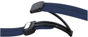 GlacierX pasek do smartwatcha Silicone Magnetic Buckle Midnight Blue Szafirowy 22mm 5