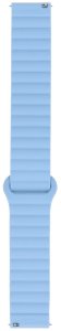 GlacierX pasek do smartwatcha Silicone Magnetic Wave Creamy Sky Śmietankowo-błękitny 22mm 3
