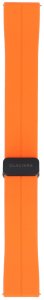 GlacierX pasek do smartwatcha Silicone Magnetic Buckle Vibrant Orange Pomarańczowy 22mm 3