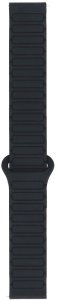 GlacierX pasek do smartwatcha Silicone Magnetic Waffle Obsidian Flame Czarno-czerwony 22mm 2