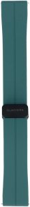 GlacierX pasek do smartwatcha Silicone Magnetic Buckle Forest Green Malachitowy 22mm 3