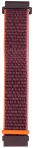 GlacierX pasek do smartwatcha Grip Strap Nylon Plum Śliwkowy + różowy i pomarańczowy 22mm 3