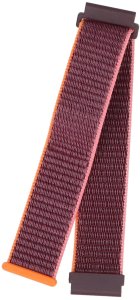 GlacierX pasek do smartwatcha Grip Strap Nylon Plum Śliwkowy + różowy i pomarańczowy 22mm 4