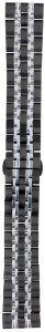 GlacierX Bransoleta do smartwatcha Modern Bicolor Silver & Black Srebrny + czarny 22mm 2