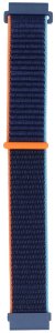 GlacierX Pasek do smartwatcha Grip Strap Nylon Ocean Blue Atramentowo-pomarańczowy 22mm 2