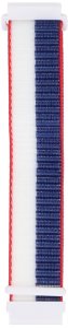 GlacierX Pasek do smartwatcha Grip Strap Nylon Ocean Mist Atramentowo-biały 22mm 3