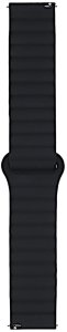 GlacierX pasek do smartwatcha Silicone Magnetic Wave Hot Chocolate Brązowo-czarny 22mm 2