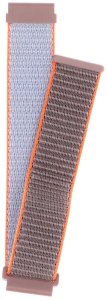 GlacierX pasek do smartwatcha Grip Strap Nylon Mountain Shadow Brązowo-szary 22mm 5
