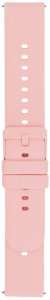 GlacierX pasek do smartwatcha Silicone Classic Monochromatic Rose Pudrowy róż 20mm 3