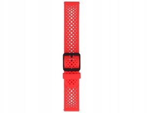 GlacierX pasek do smartwatcha Silicone Air Dot Ice Red Czerwony 22mm 2