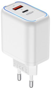 Ładowarka Kaku ładowarka sieciowa Encore Energy PD 3.0 Quick Charge 4.0 USB-A USB-C 45W adapter MD-4583TR 2