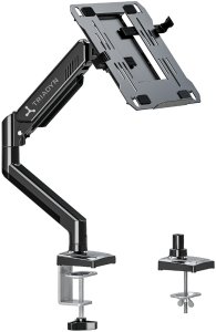 Triadyn Uchwyt Biurkowy SoloLift na Monitor lub Laptopa Regulowany Obrotowy TRD-BLK-1L 8