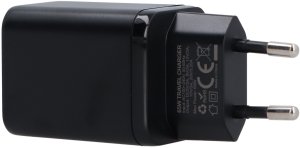 Zasilacz do laptopa Encore Energy ładowarka sieciowa GaN 65W USB-C QC PD + kabel USB-C 100cm MD-651mC 3