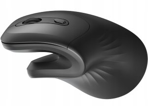 Mysz Triadyn Bezprzewodowa Mysz Wertykalna TITAN 3200DPI Akumulatorowa Czarna 2