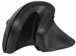 Mysz Triadyn Bezprzewodowa Mysz Wertykalna TITAN 3200DPI Akumulatorowa Czarna 3