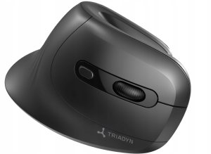 Mysz Triadyn Bezprzewodowa Mysz Wertykalna TITAN 3200DPI Akumulatorowa Czarna 4