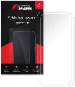 Ekranowy Samuraj Szkło Hartowane do Apple iPhone 17 z ramką Easy Fit | 2-Pack 2