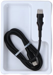 Kabel USB ForCell kabel Encore Energy USB-C 3A przewód QC PD 60W do ładowania i transferu danych 100 cm czarny EE40-CC 3