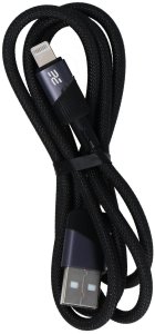 Kabel USB Joyroom kabel Encore Energy USB-A Lightning przewód QC PD do ładowania i transferu danych 100 cm braided czarny EE101-L 2