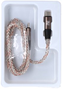 ForCell Podświetlany kabel Encore Energy RGB USB-C x2 przewód QC PD 3A 60W do ładowania i transferu danych 100 cm EE130-CC 3