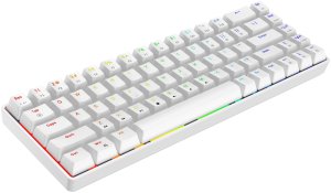 Klawiatura Triadyn Gamingowa Klawiatura Mechaniczna PLAY ELECTRA RGB Anti-Ghosting Blue Switches Dla Gracza Biała 5