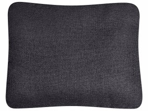 Narożnik rozkładany dla 3 osób NASSJO Len syntetyczny Czarny Prawostronny 14