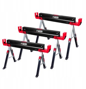 AWTOOLS KOBYŁKA STOJAK REGULOWANA DŁUGOŚĆ 98-115,5cm WYSOKOŚĆ 62-82cm 2