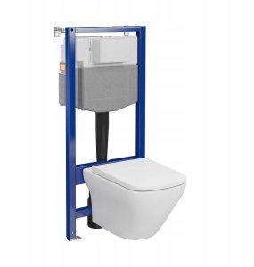 Zestaw kompaktowy WC Cersanit C22 AQUA 50 MECH QF MZ LARGA SQUARE CO DUR WO ŁW 12
